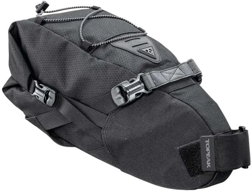 Taška na bicykel TOPEAK bikepacking BACKLOADER, rolovacia taška na sedlovku 6l čierna