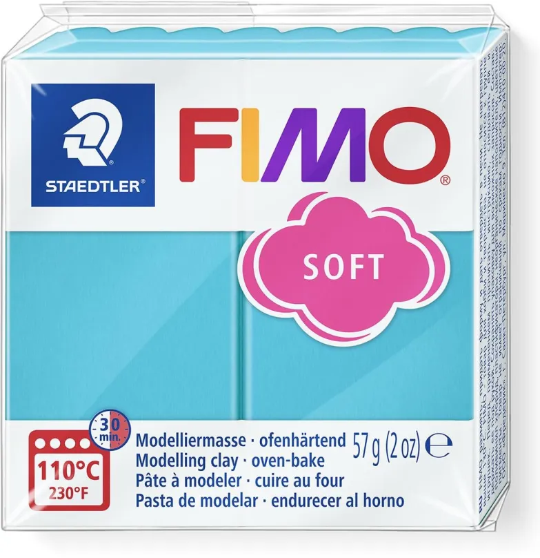 Modelovacia hmota FIMO soft 8020 56g tyrkysová