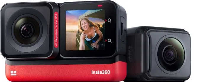 360 kamera Insta360 ONE RS (Twin Edition), modulárna akčná outdoorová kamera, vymeniteľné