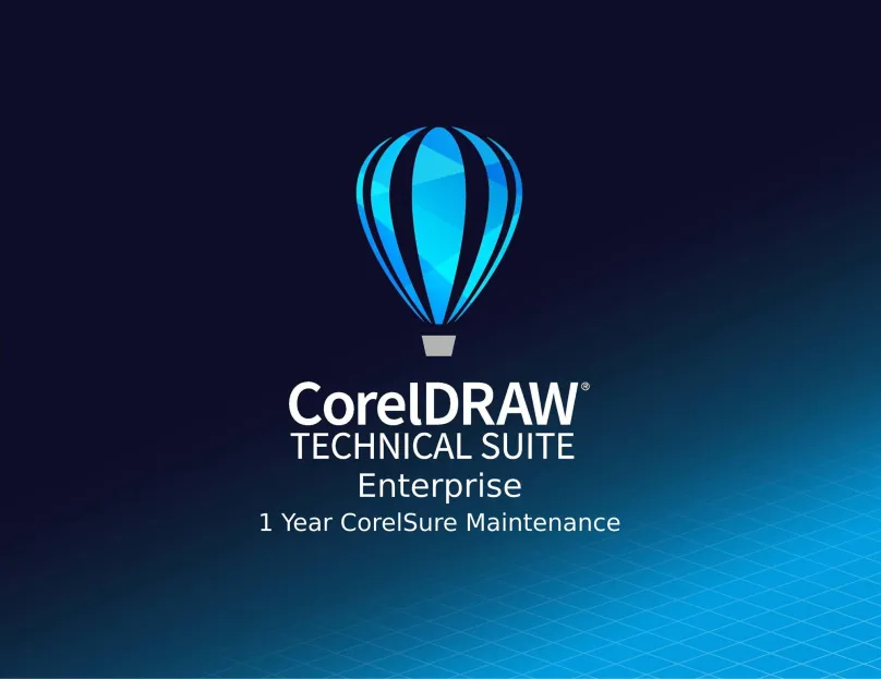 Grafický softvér CorelDRAW Technical Suite Enterprise, Win, SK/EN (elektronická licencia)