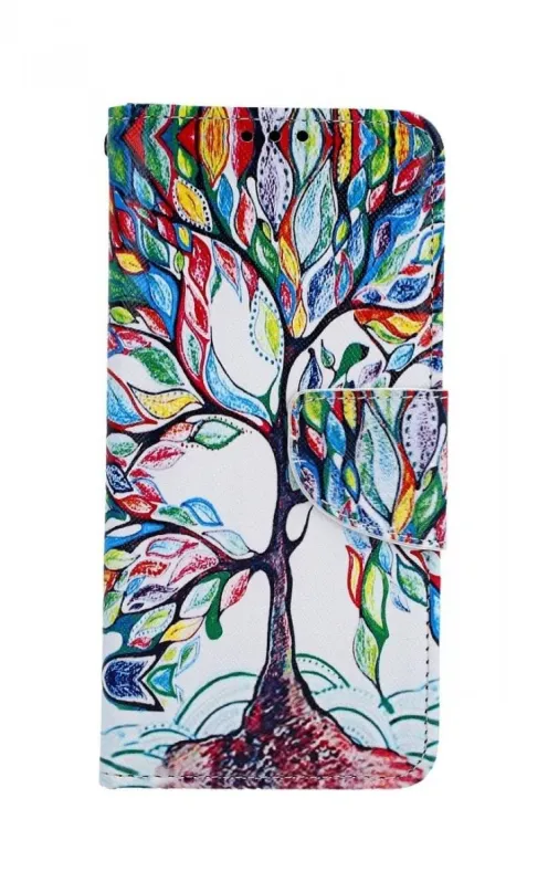 Puzdro na mobil TopQ Samsung A20e knižkové Farebný strom 42908