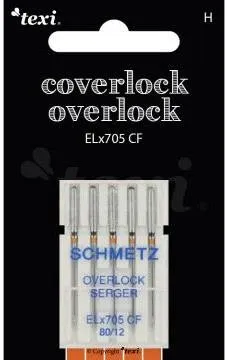 Ihla Ihly pre overlocky/coverlocky Texi overlock/coverlock ELx705 CF 5×80