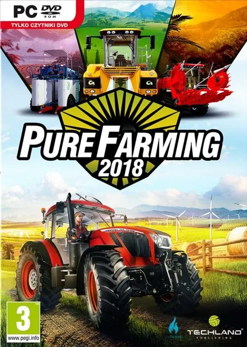 Hra na PC Pure Farming 2018 (PC) Kľúč Steam