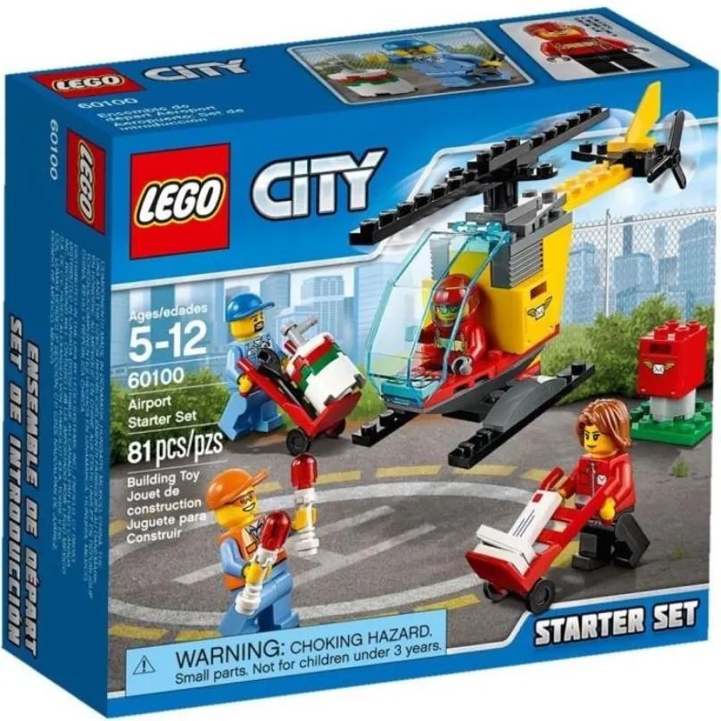 LEGO® CITY 60100 Letisko – Štartovacia sada