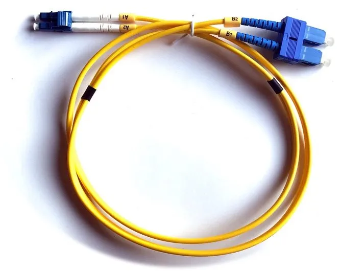 Optický kábel Datacom LC-SC 09/125 SM 1m duplex
