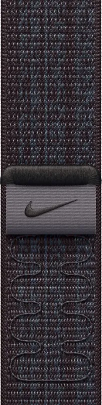 Remienok Apple Watch 41mm čierno-modrý prevliekací športový remienok Nike