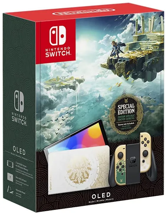 Herná konzola Nintendo Switch (OLED model) Zelda Tears of the Kingdom Edition