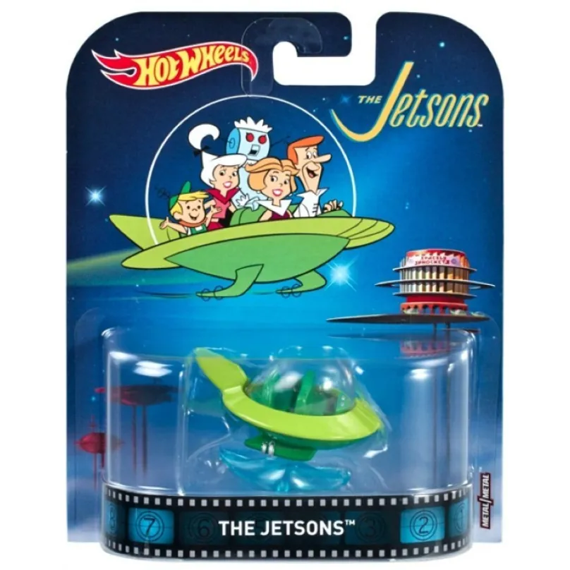 Hot Wheels Kultový angličák The Jetsons, Mattel FRF24