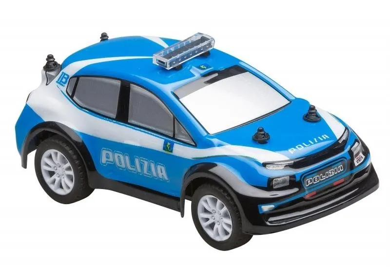 RC auto RE.EL Toys Auto Polizia RTR, - vhodné pre deti od 5 rokov, cestné, typ motora -