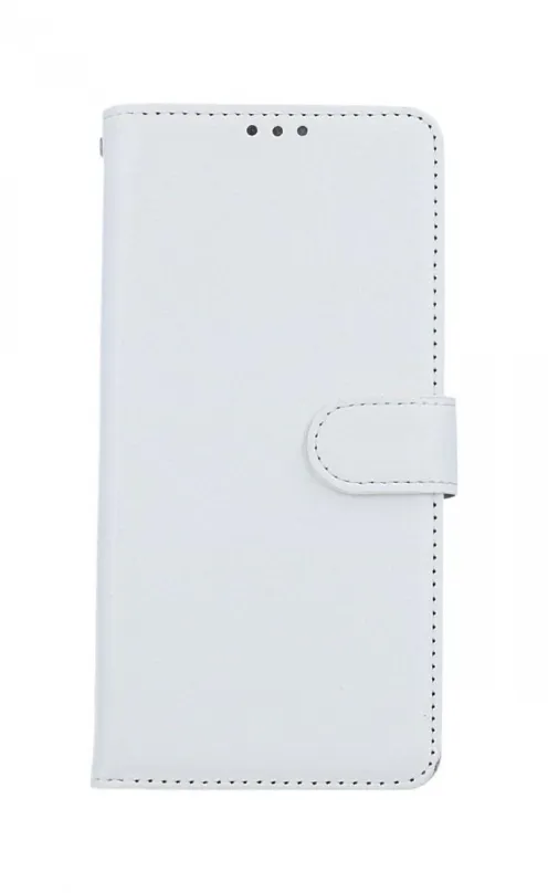 Kryt na mobil TopQ Puzdro Xiaomi Redmi 10 5G knižkové biele s prackou 89590