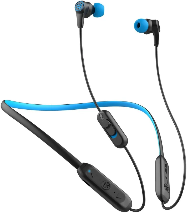 Herné slúchadlá JLAB Play Gaming Wireless Earbuds Black/Blue
