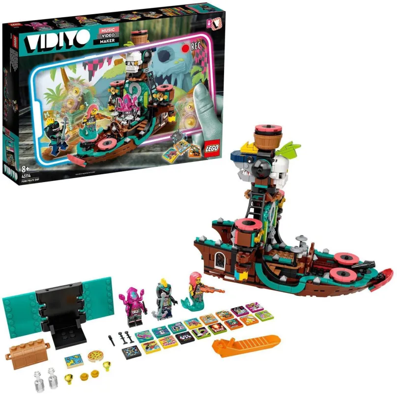 LEGO stavebnica LEGO® VIDIYO™ 43114 Punk Pirate Ship