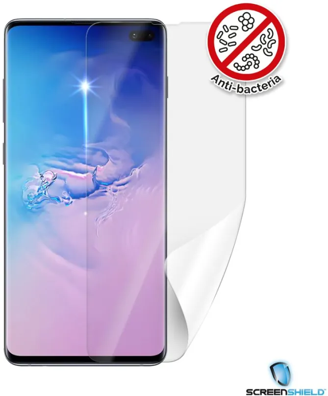 Ochranná fólia Screenshield Anti-Bacteria SAMSUNG Galaxy S10 + na displej