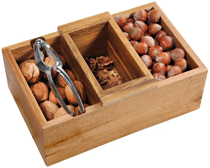 Luskáčik Kesper Box na orechy s luskáčikom
