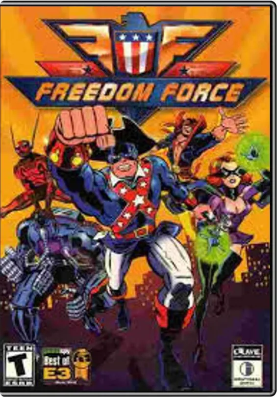 Hra na PC Freedom Force, elektronická licencia, kľúč pre Steam, žáner: stratégie a závodné