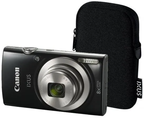 Digitálny fotoaparát Canon IXUS 185 čierny Essential Kit