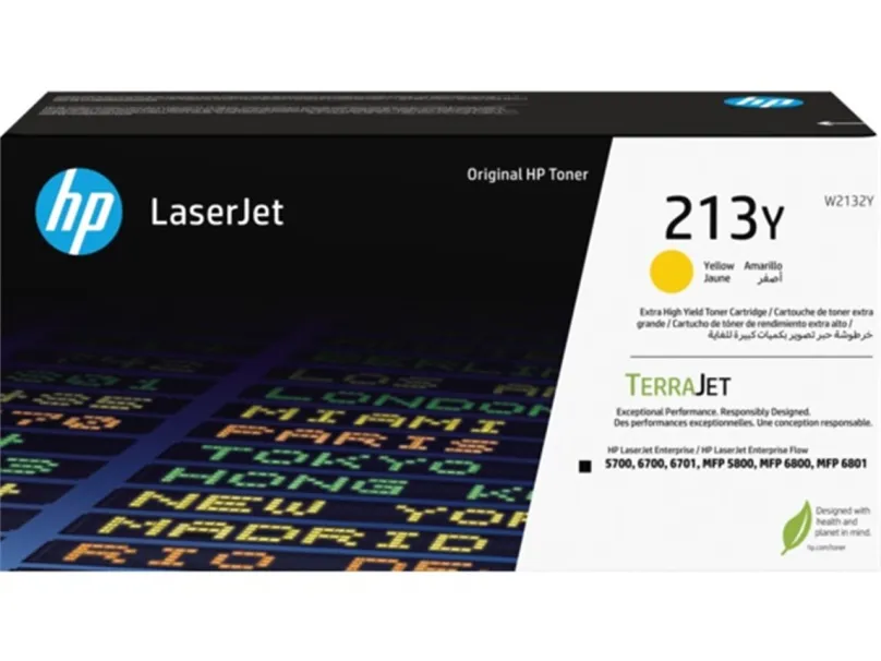 HP W2132Y, žltý toner. kazeta HP LaserJet 213Y