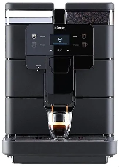Automatický kávovar Saeco New Royal Black, tlak 15 bar, funkcia horúcej vody, časovač, prí