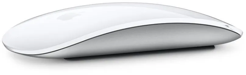 Myš Apple Magic Mouse, bezdrôtová, laserová, symetrická, na 1 batériu, dotykové tlačidlá,