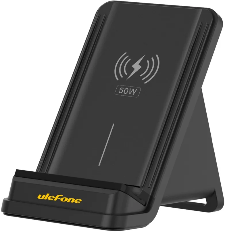 Bezdrôtová nabíjačka UleFone 50W Wireless Charging Stand Black
