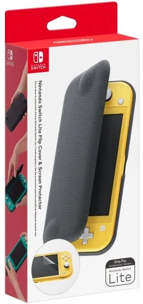 Obal na Nintendo Switch Nintendo Switch Lite Flip Cover & Screen Protector