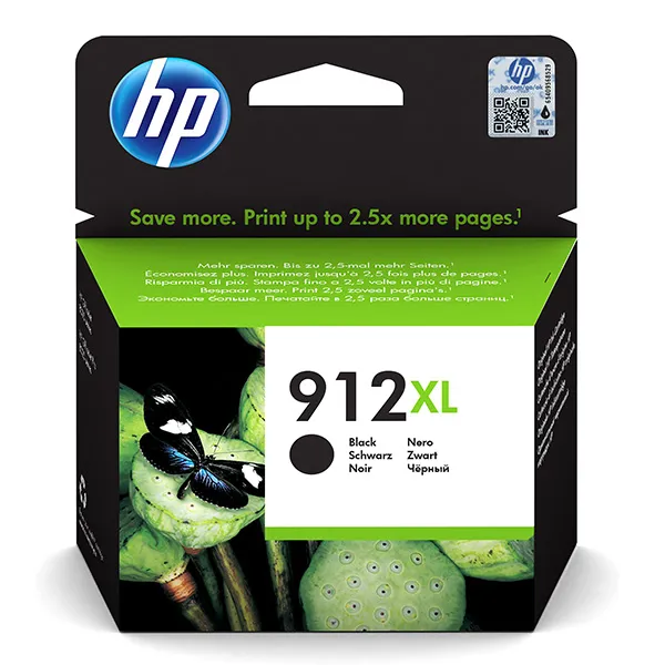HP originálny ink 3YL84AE#301, HP 912XL, čierny, blister, 825str., vysoká kapacita, HP Officejet 8012, 8013, 8014, 8015