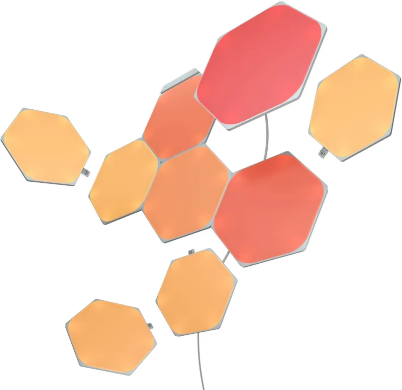 Modulárne svetlo Nanoleaf Shapes Hexagons Starter Kit 9 Panels