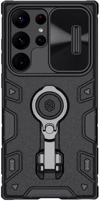 Kryt na mobil Nillkin CamShield Armor PRO Zadný Kryt pre Samsung Galaxy S23 Ultra Black