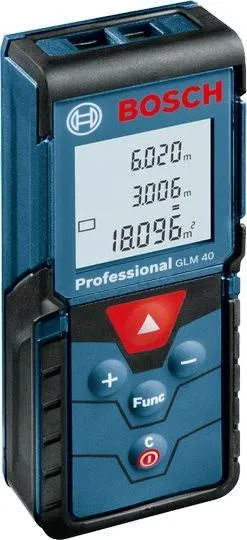 Laserový diaľkomer Bosch GLM 40 Professional 0.601.072.900