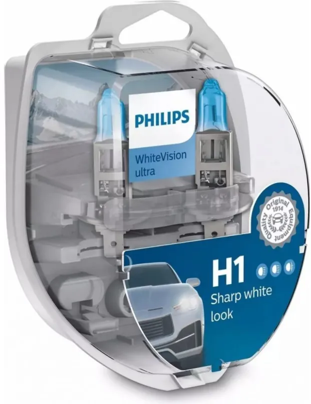 Autožiarovka PHILIPS H1 WhiteVision Ultra 2 ks