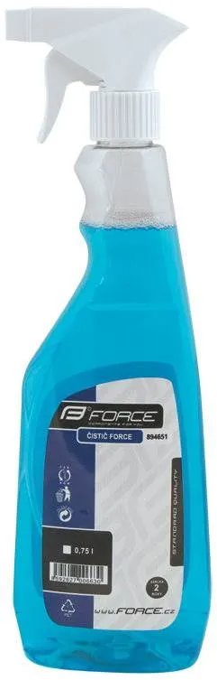 Čistič bicyklov Force Čistič modrý 750 ml