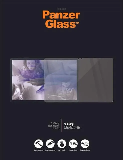 Ochranné sklo PanzerGlass Edge-to-Edge pre Samsung Galaxy Tab S7 FE