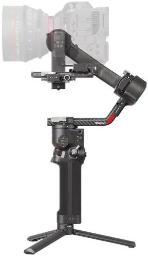Stabilizátor DJI RS 4 Pro, pre fotoaparáty, nosnosť 4500 g, výdrž 13 h, spôsob upevnenia: