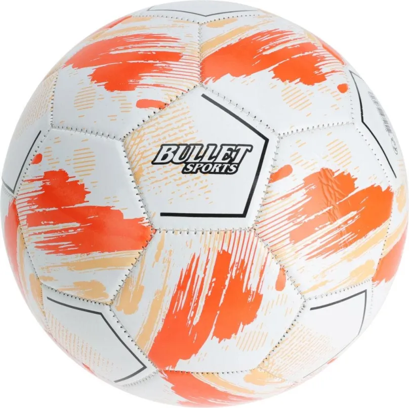 Futbalová lopta Bullet Art, oranžová