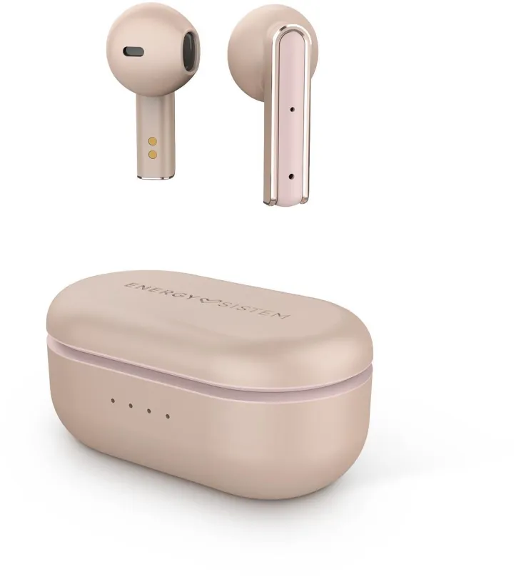 Bezdrôtové slúchadlá Energy Sistem Earphones True Wireless Style 4 Ultra Rose gold