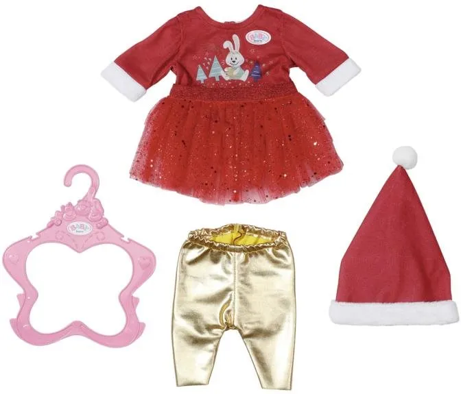 Oblečenie pre bábiky BABY born Vianočná súprava, 43 cm