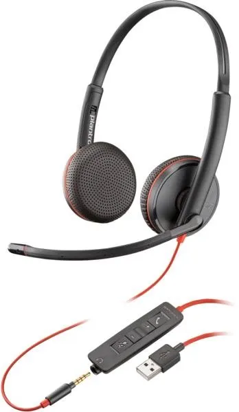 Slúchadlá HP Poly Blackwire 3225 USB-A Headset