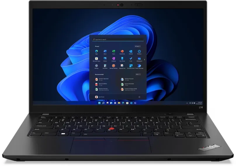 Notebook Lenovo ThinkPad L14 Gen 3 Thunder Black, AMD Ryzen 5 PRO 5675U, 14" IPS anti