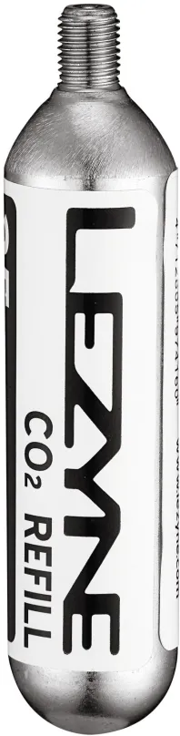 Náhradná bombička Lezyne CO2 bombička 16G - 5 PACK Silver/ W/B Sticker