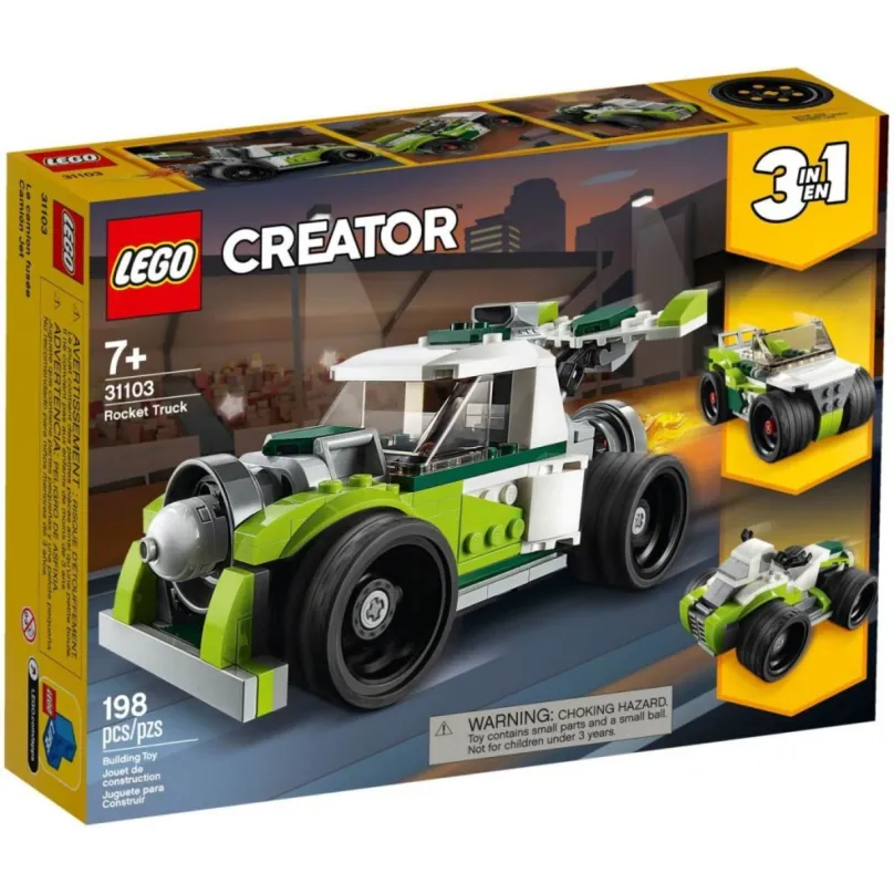 LEGO stavebnice LEGO Creator 31103 Auto s raketovým pohonom