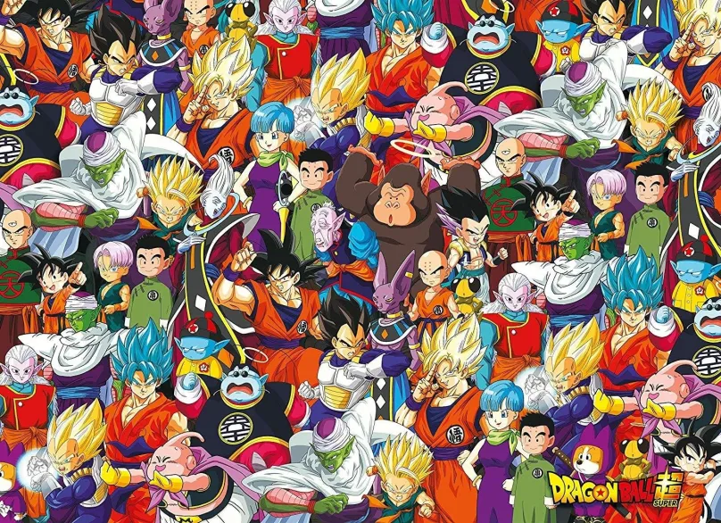 Puzzle Clementoni Puzzle Impossible: Dragon Ball 1000 dielikov