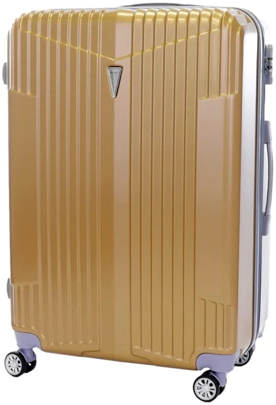Cestovný kufor T-class TPL-5001, vel. XL, TSA zámok, rozšíriteľné, (zlatá), 75 x 48 x 30cm