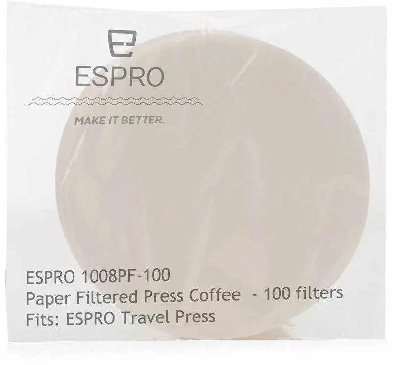 Filter na kávu ESPRO Papierové kávové filtre pre Travel Press P0, P1