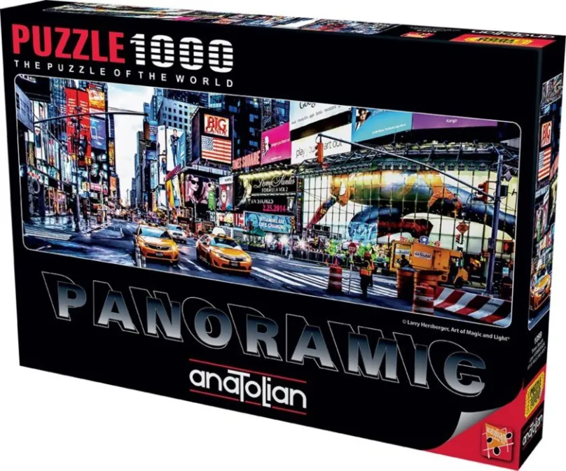 Puzzle Anatolian Panoramatické puzzle Times Square 1000 dielikov