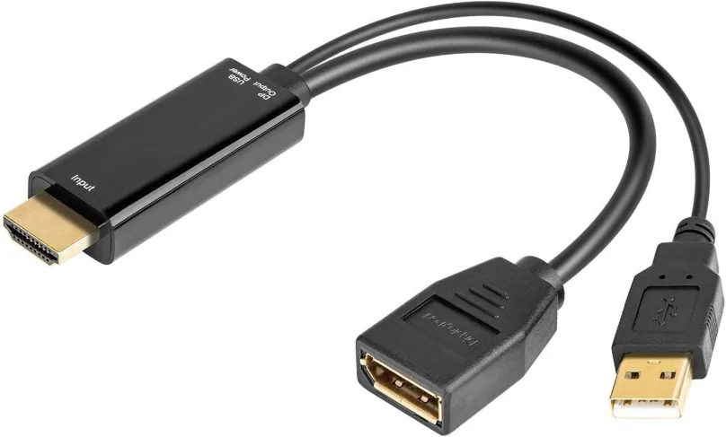 Redukcia PremiumCord HDMI-> DisplayPort M/F