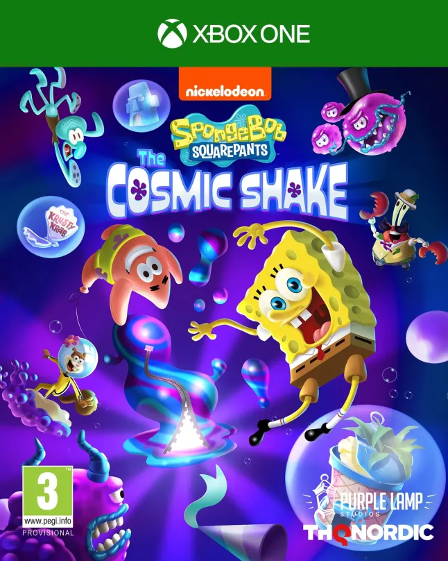Hra na konzole SpongeBob SquarePants: The Cosmic Shake - Xbox
