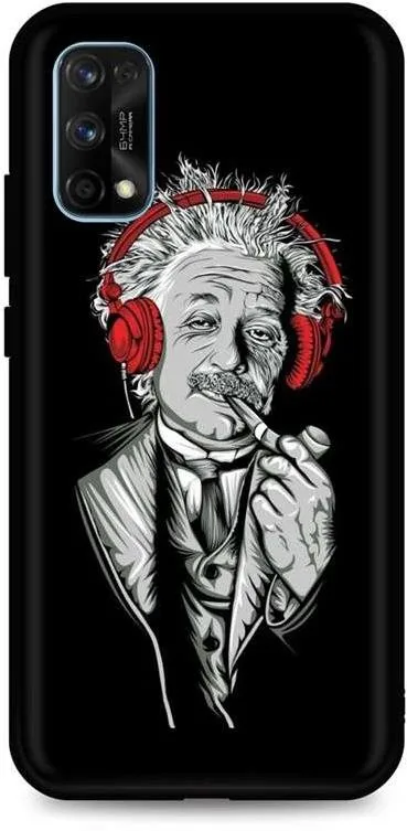 Kryt na mobil TopQ Realme 7 Pre silikón Albert Einstein 62114