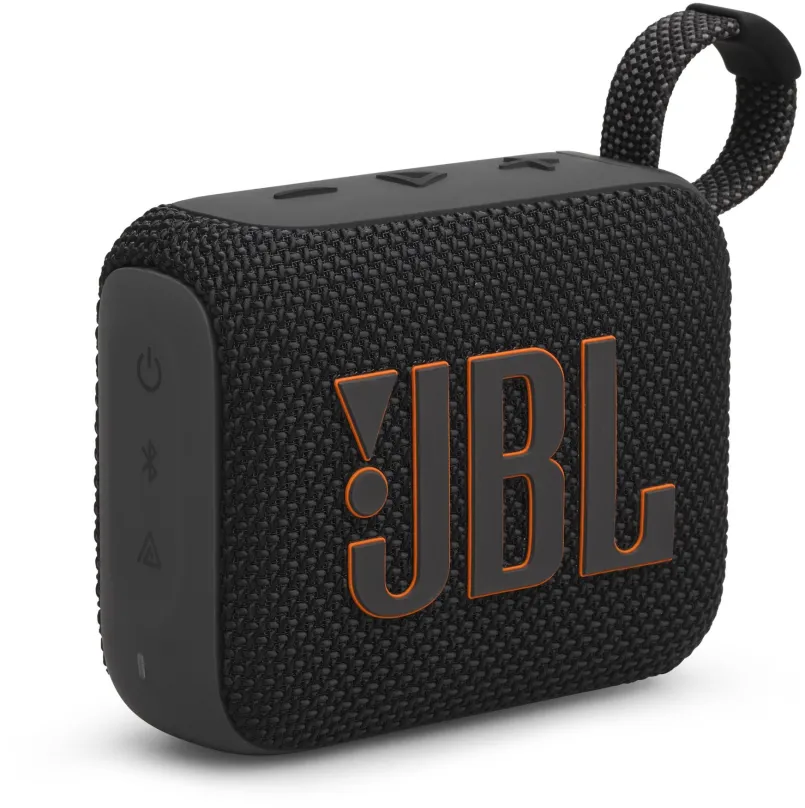 Bluetooth reproduktor JBL GO 4 Black, aktívny, s výkonom 4,2W, frekvenčný rozsah od 90 Hz