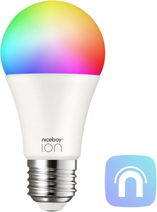LED žiarovka Niceboy ION SmartBulb RGB E27