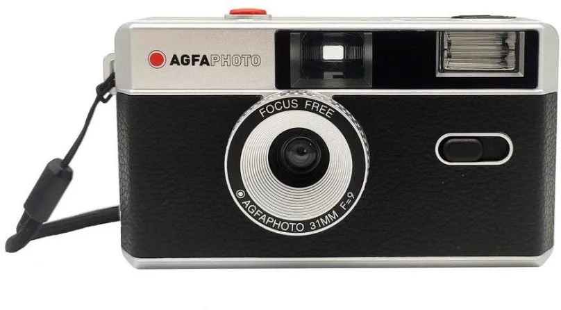Fotoaparát na film AgfaPhoto Znovu použiteľný fotoaparát 35mm Black